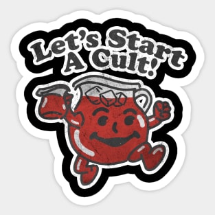 let's start a cult! alt Sticker